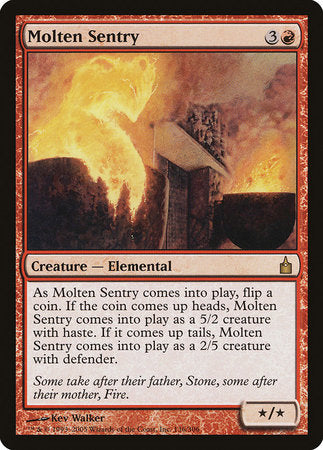 Molten Sentry [Ravnica: City of Guilds] | Magic Magpie