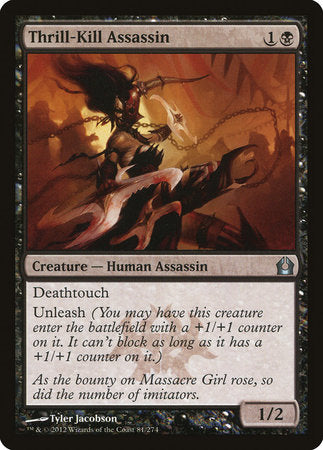 Thrill-Kill Assassin [Return to Ravnica] | Magic Magpie