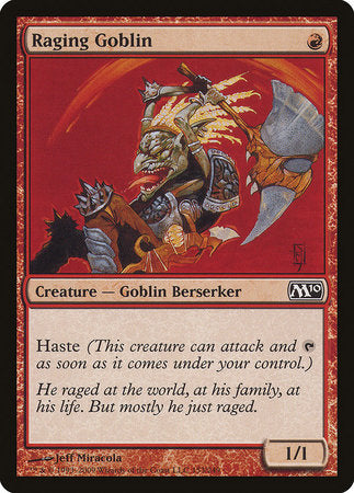 Raging Goblin [Magic 2010] | Magic Magpie