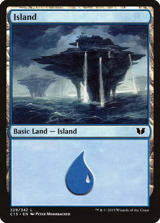 Island (329) [Commander 2015] | Magic Magpie