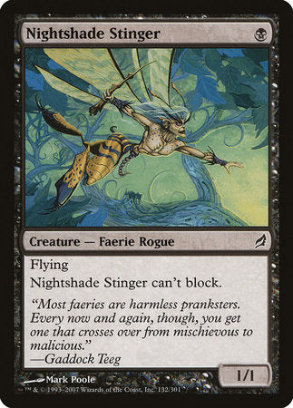 Nightshade Stinger [Lorwyn] | Magic Magpie