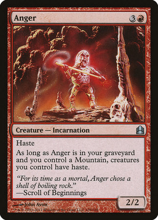 Anger [Commander 2011] | Magic Magpie