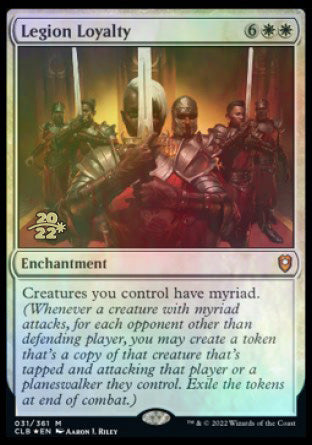 Legion Loyalty [Commander Legends: Battle for Baldur's Gate Prerelease Promos] | Magic Magpie