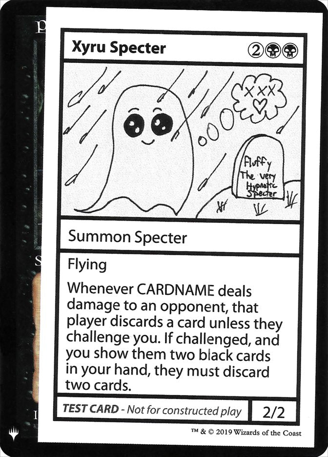 Xyru Specter [Mystery Booster Playtest Cards] | Magic Magpie