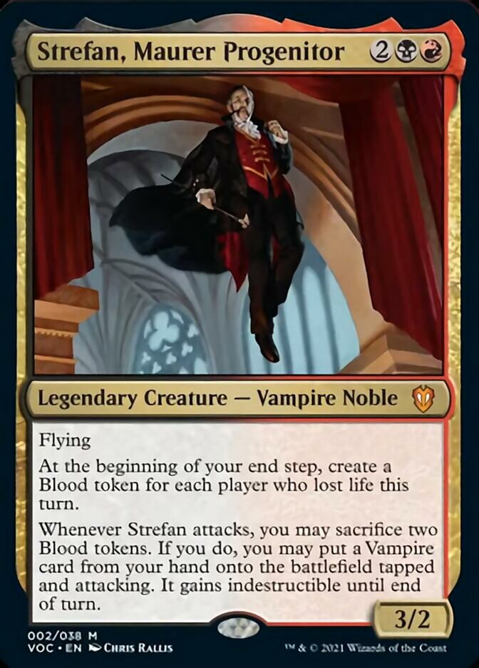 Strefan, Maurer Progenitor [Innistrad: Crimson Vow Commander] | Magic Magpie