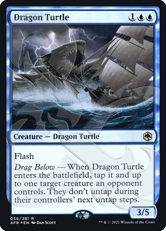 Dragon Turtle (Ampersand Promo) [Dungeons & Dragons: Adventures in the Forgotten Realms Promos] | Magic Magpie