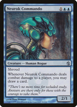 Neurok Commando [Mirrodin Besieged] | Magic Magpie