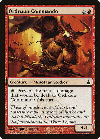 Ordruun Commando [Ravnica: City of Guilds] | Magic Magpie