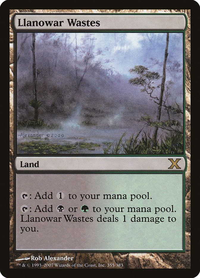 Llanowar Wastes [Tenth Edition] | Magic Magpie