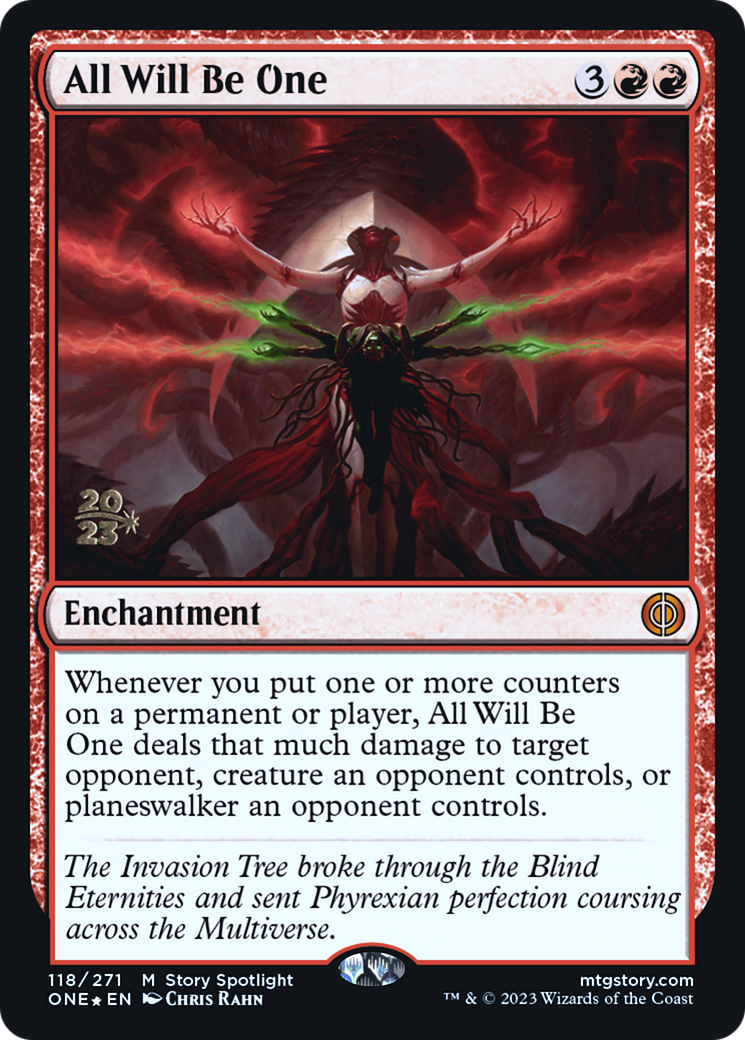 All Will Be One [Phyrexia: All Will Be One Prerelease Promos] | Magic Magpie