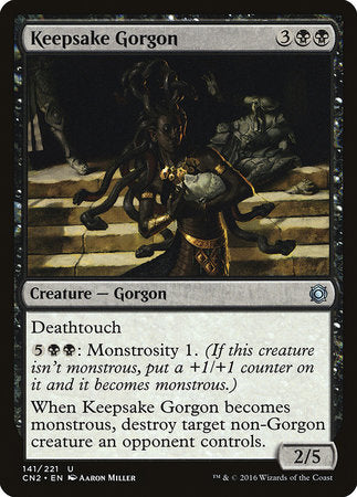 Keepsake Gorgon [Conspiracy: Take the Crown] | Magic Magpie