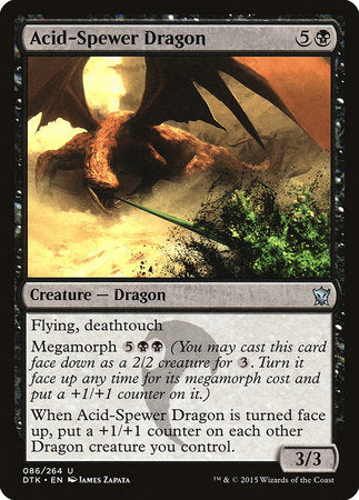 Acid-Spewer Dragon [Dragons of Tarkir] | Magic Magpie