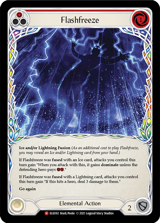 Flashfreeze [ELE092] (Tales of Aria)  1st Edition Normal | Magic Magpie