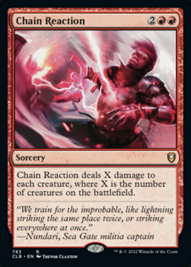 Chain Reaction [Commander Legends: Battle for Baldur's Gate] | Magic Magpie