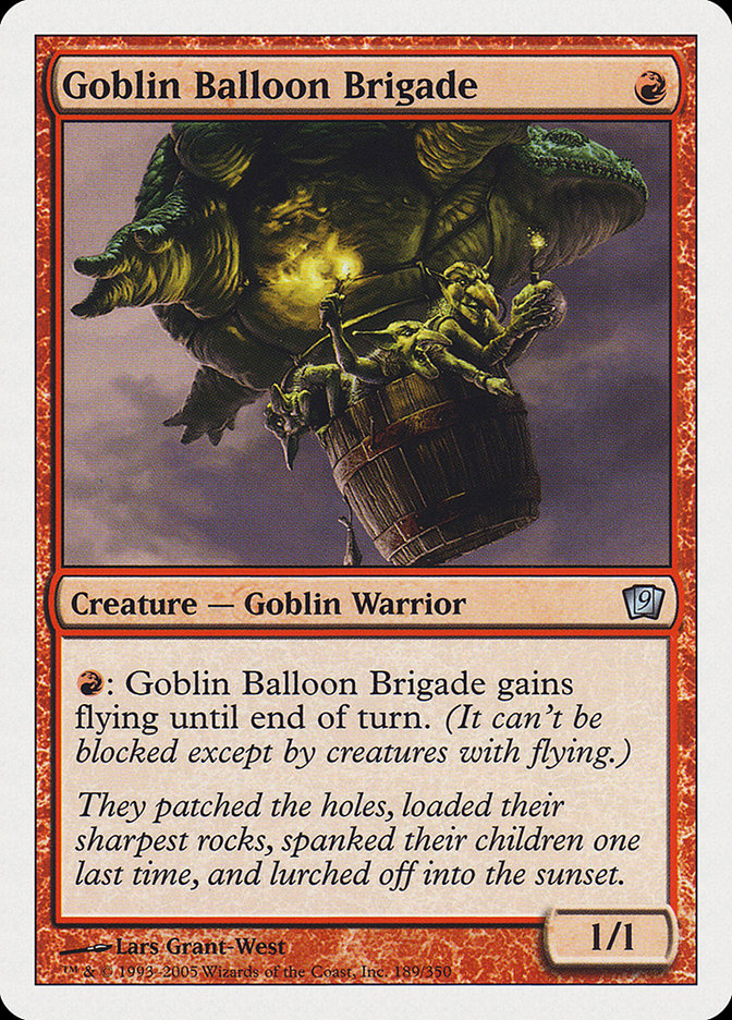 Goblin Balloon Brigade [Ninth Edition] | Magic Magpie