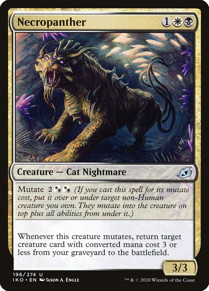 Necropanther [Ikoria: Lair of Behemoths] | Magic Magpie