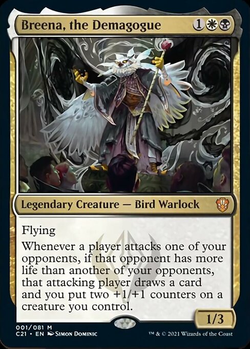 Breena, the Demagogue [Commander 2021] | Magic Magpie