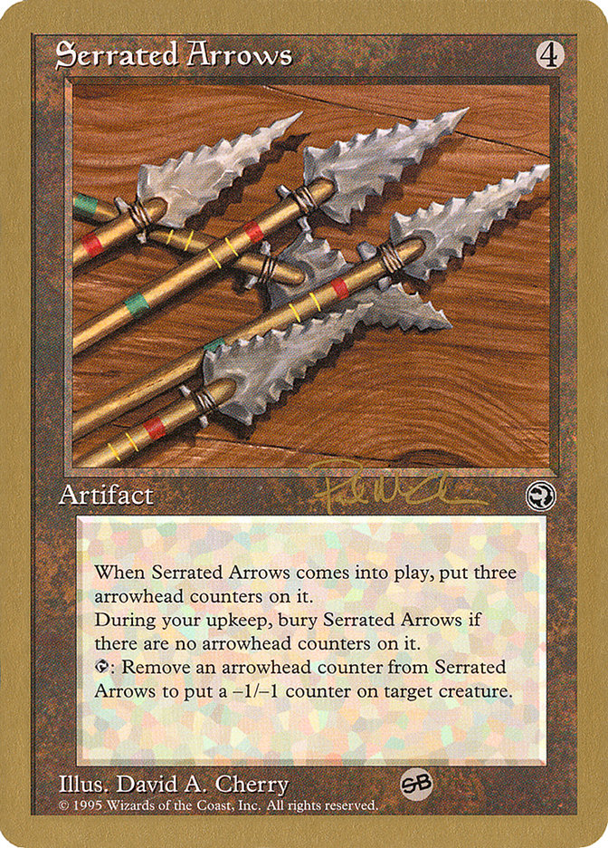 Serrated Arrows (Paul McCabe) (SB) [World Championship Decks 1997] | Magic Magpie