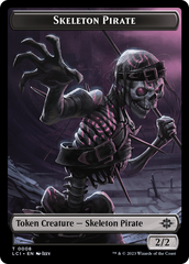 Gnome // Skeleton Pirate Double-Sided Token [The Lost Caverns of Ixalan Tokens] | Magic Magpie
