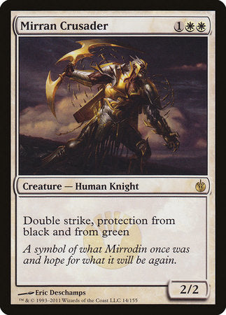 Mirran Crusader [Mirrodin Besieged] | Magic Magpie