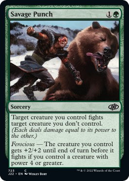 Savage Punch [Jumpstart 2022] | Magic Magpie