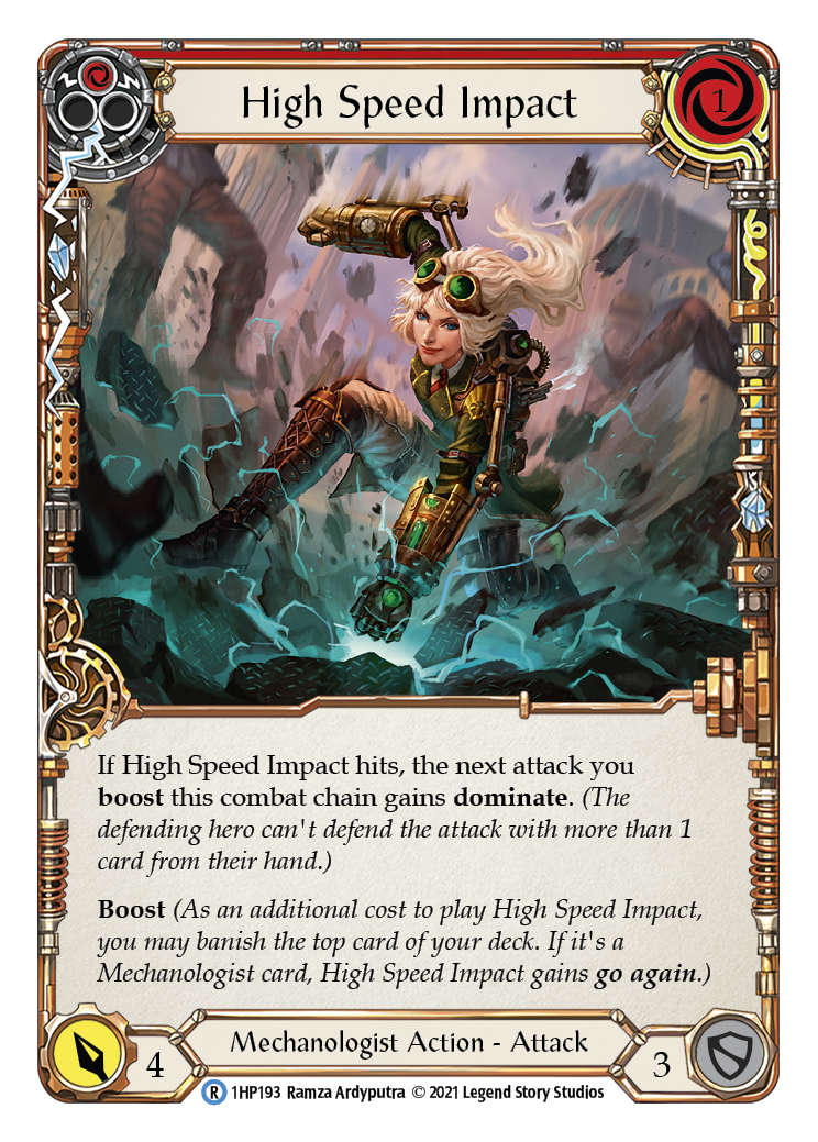 High Speed Impact (Red) [1HP193] | Magic Magpie