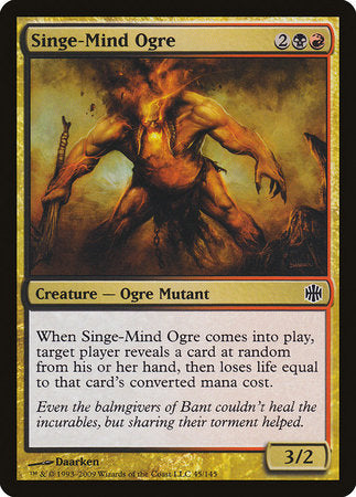 Singe-Mind Ogre [Alara Reborn] | Magic Magpie