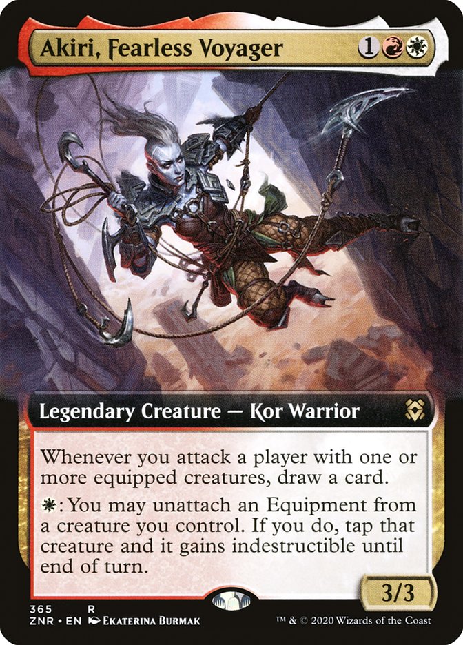 Akiri, Fearless Voyager (Extended Art) [Zendikar Rising] | Magic Magpie