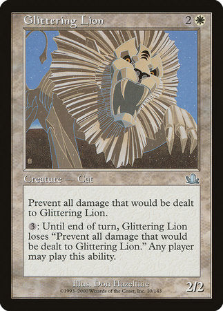 Glittering Lion [Prophecy] | Magic Magpie