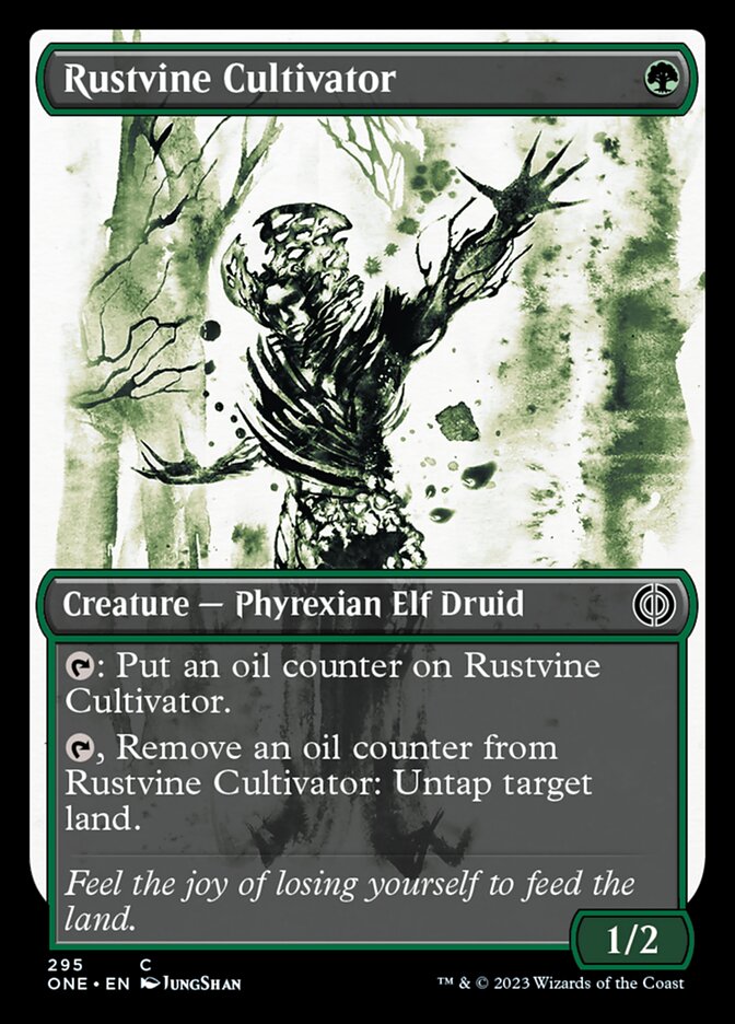 Rustvine Cultivator (Showcase Ichor) [Phyrexia: All Will Be One] | Magic Magpie
