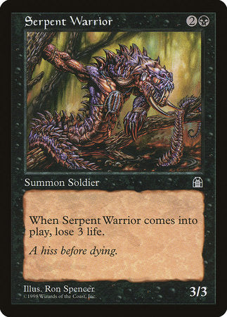 Serpent Warrior [Stronghold] | Magic Magpie