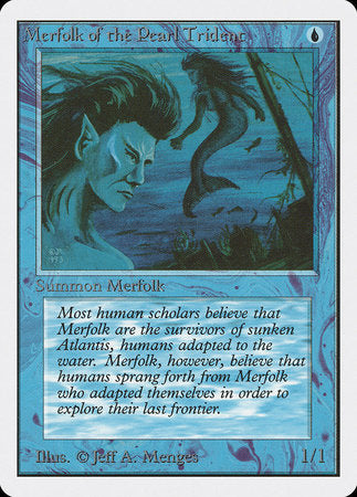 Merfolk of the Pearl Trident [Unlimited Edition] | Magic Magpie
