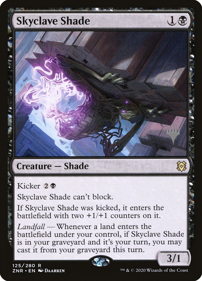 Skyclave Shade (Promo Pack) [Zendikar Rising Promos] | Magic Magpie