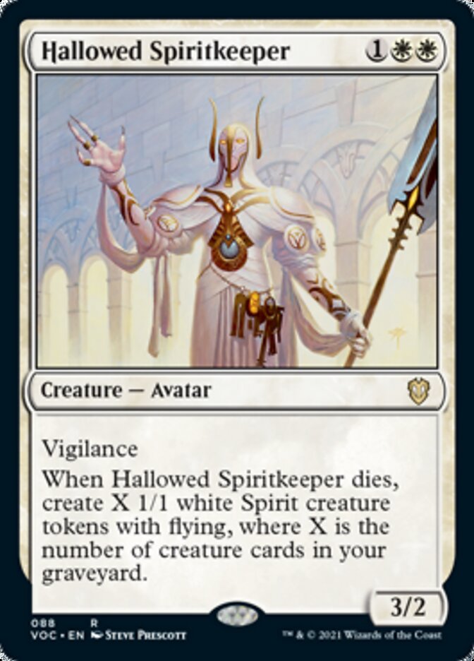 Hallowed Spiritkeeper [Innistrad: Crimson Vow Commander] | Magic Magpie