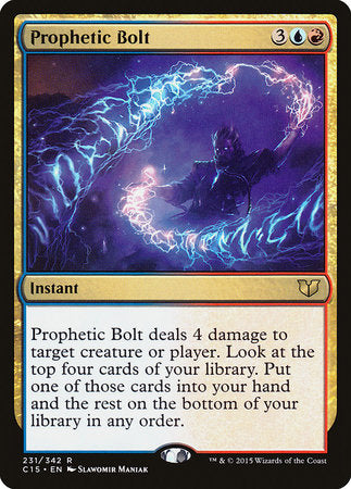 Prophetic Bolt [Commander 2015] | Magic Magpie