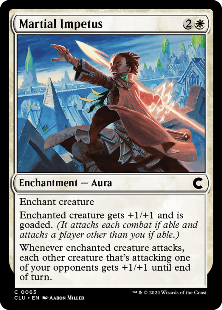Martial Impetus [Ravnica: Clue Edition] | Magic Magpie