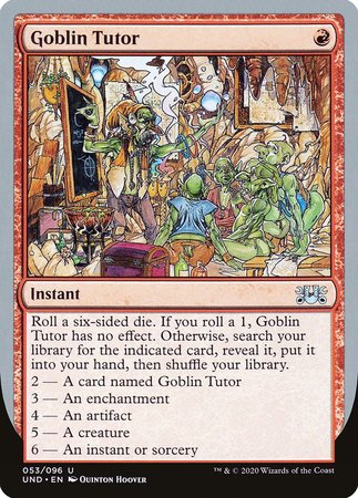 Goblin Tutor [Unsanctioned] | Magic Magpie