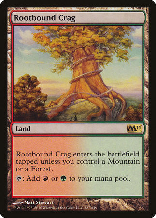 Rootbound Crag [Magic 2011] | Magic Magpie