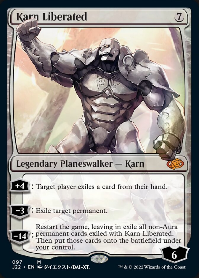 Karn Liberated [Jumpstart 2022] | Magic Magpie