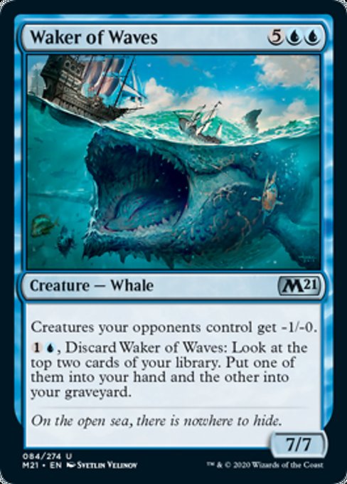 Waker of Waves [Core Set 2021] | Magic Magpie