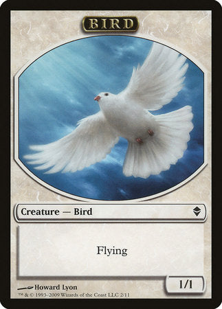 Bird Token [Zendikar Tokens] | Magic Magpie