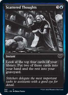 Scattered Thoughts [Innistrad: Double Feature] | Magic Magpie