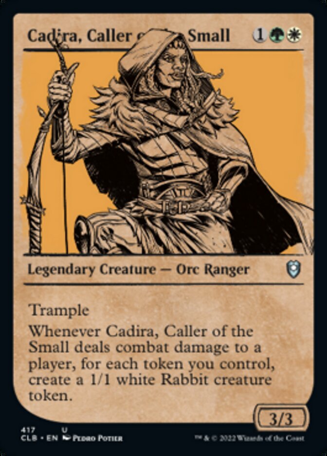 Cadira, Caller of the Small (Showcase) [Commander Legends: Battle for Baldur's Gate] | Magic Magpie