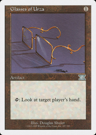 Glasses of Urza [Classic Sixth Edition] | Magic Magpie