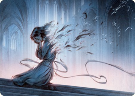 Fading Hope Art Card [Innistrad: Midnight Hunt Art Series] | Magic Magpie