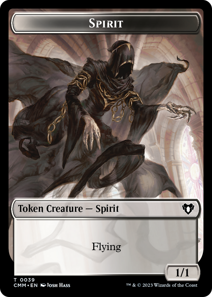 Spirit // Eldrazi Scion Double-Sided Token [Commander Masters Tokens] | Magic Magpie