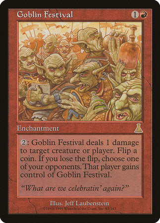 Goblin Festival [Urza's Destiny] | Magic Magpie
