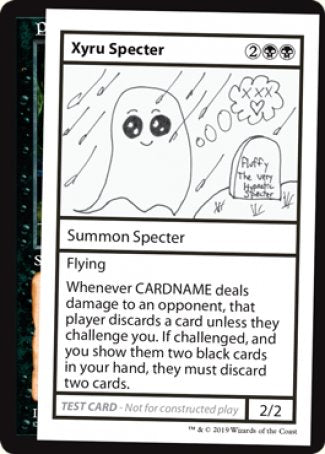 Xyru Specter (2021 Edition) [Mystery Booster Playtest Cards] | Magic Magpie