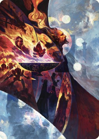 Urza's Command Art Card [The Brothers' War Art Series] | Magic Magpie