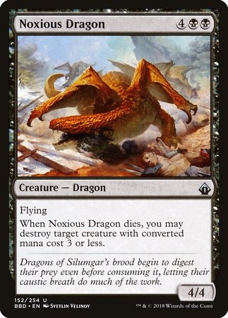 Noxious Dragon [Battlebond] | Magic Magpie